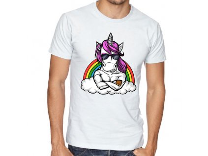 Pánské tričko Unicorn kulturista
