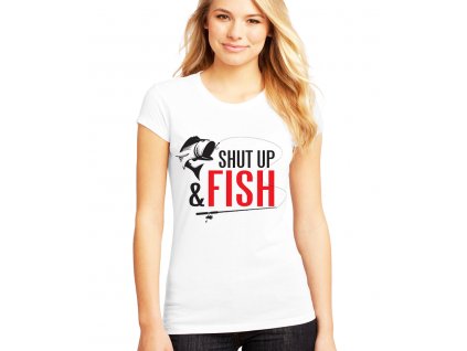dámské tričko sklapni a chytej ryby