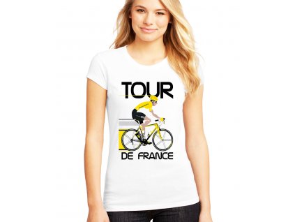 Dámské tričko Tour de france