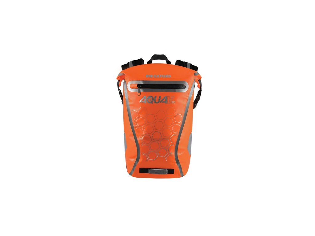 vodotěsný batoh AQUA V20, OXFORD (oranžová, objem 20 L)