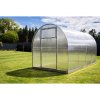 Zahradní skleník z polykarbonátu Gardentec Simplex 6 m  + Sada spirálových tyčí na rajčata