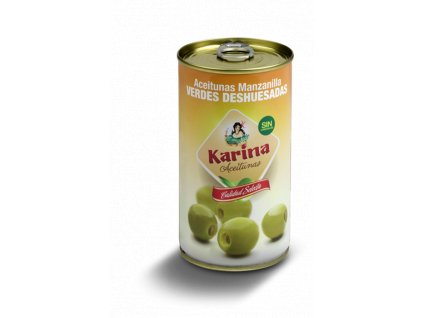 Karina Olivy zelene vykostkovane 350g konzerva