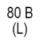 80 B (L)
