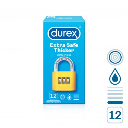 5010232964600 DUREX Extra Safe 12pcs