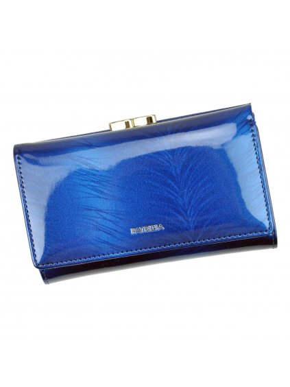 Dámská kožená peněženka Patrizia FF-108 modrá