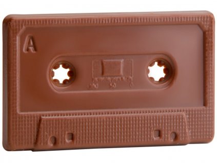 Čokoládová audiokazeta 40g