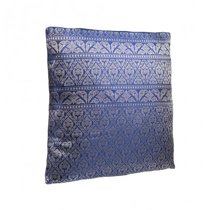 Potah na polštář 40 x 40 cm Orient královsky modrý