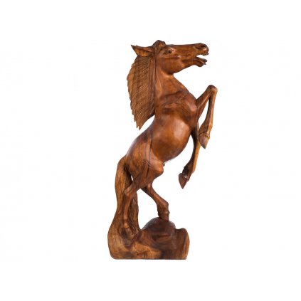 Dřevěná socha Kůň 100 cm