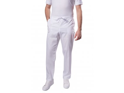 Kalhoty INFINITE MedStyle pánské - bílé (Velikost XXL)