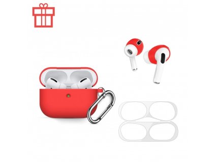 7509 innocent airpods pro carabiner set red