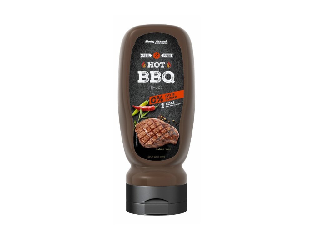 Body Attack Hot BBQ Sauce - 320 ml