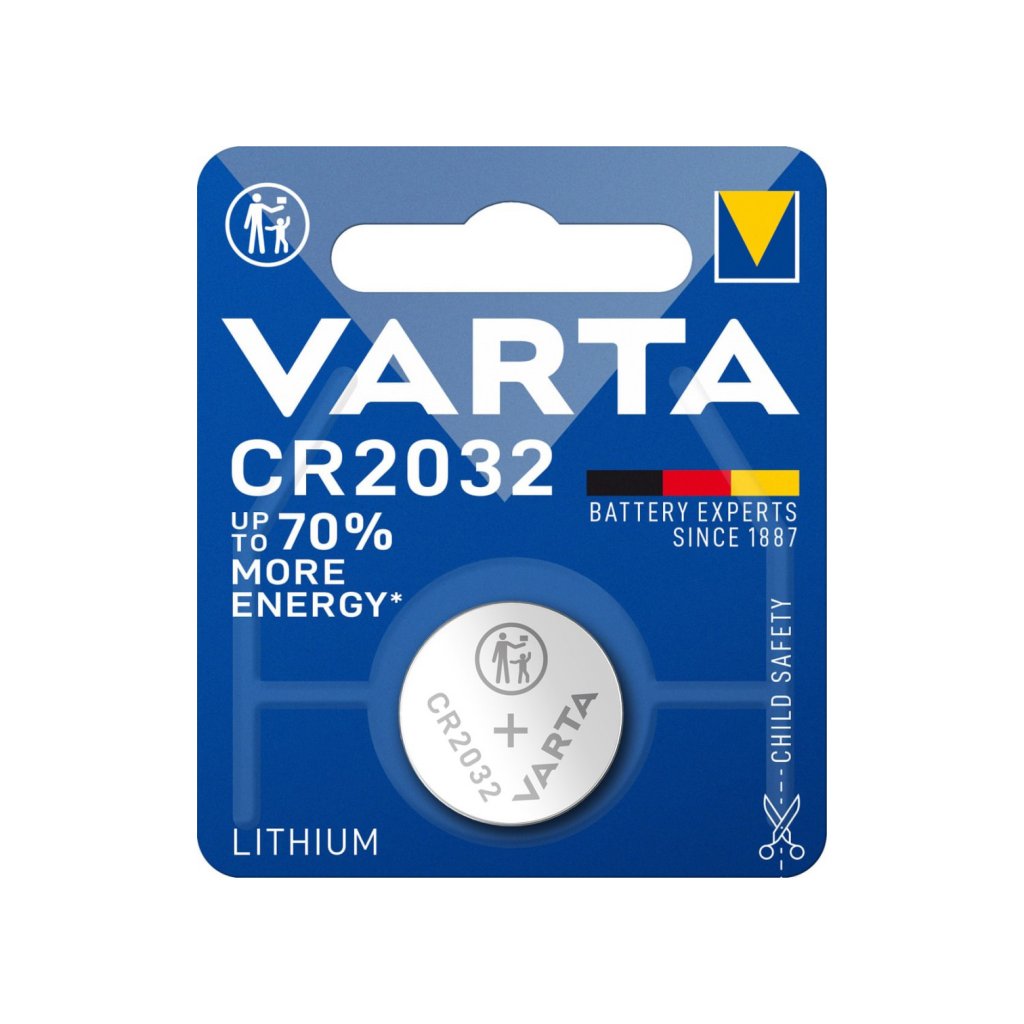 Baterie Varta CR 2032, 1ks/blistr