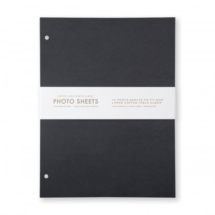 PrintWorks Refill paper 10-pack Black Large