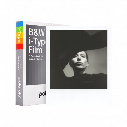 Polaroid B&W Film i-Type / 8ks (černobílý film)