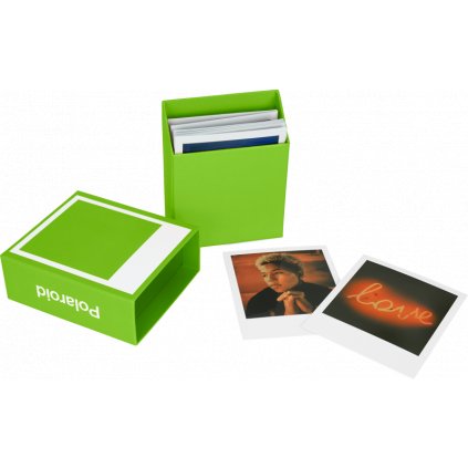 Polaroid Photo Box Green (krabička na snímky)