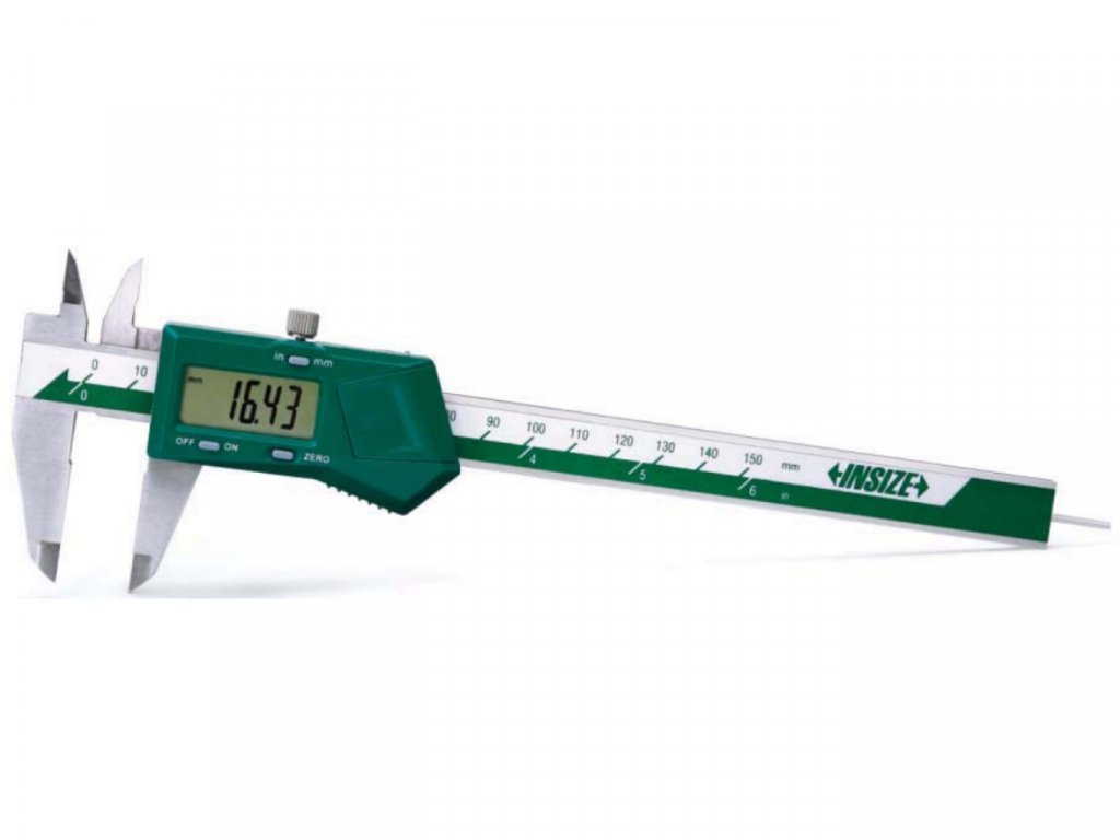 Insize-1119-150W-digitális-tolómérő-kerek-mélységmérővel