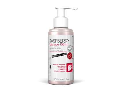 Raspberry tasty lube 150ml lubrikační gel s aroma malin