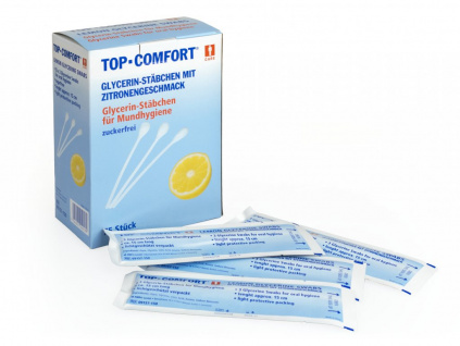 Glycerinové tyčinky Med-Comfort, 15 cm, 75 ks