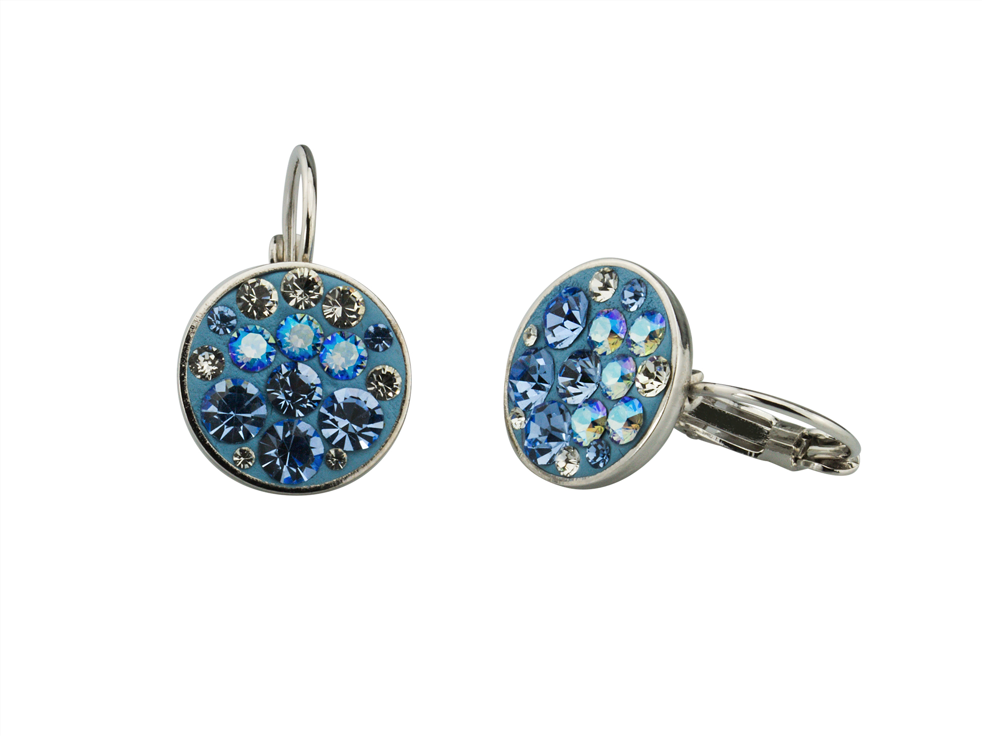 Linda\'s Jewelry Náušnice Light Blue Mix IN123