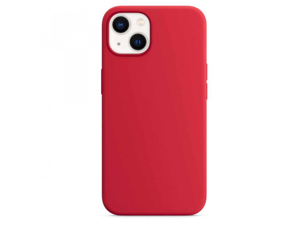 Silikonový kryt - MagSafe - iPhone 13 mini - Červený