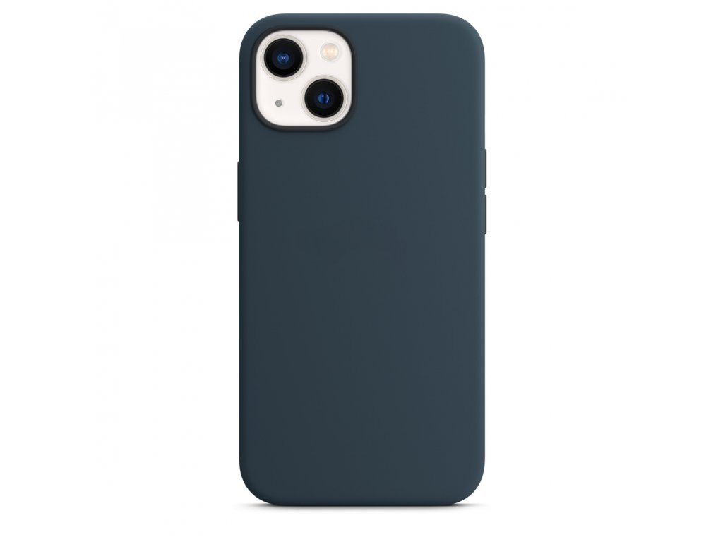 Silikonový kryt - MagSafe - iPhone 13 mini - Hlubokomořský Modrý
