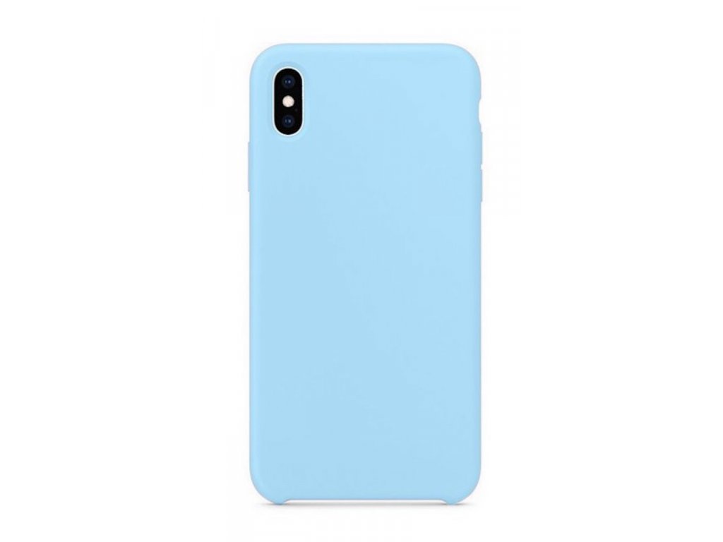 Silikonový kryt - pro iPhone X/ XS - Levandulově modrá