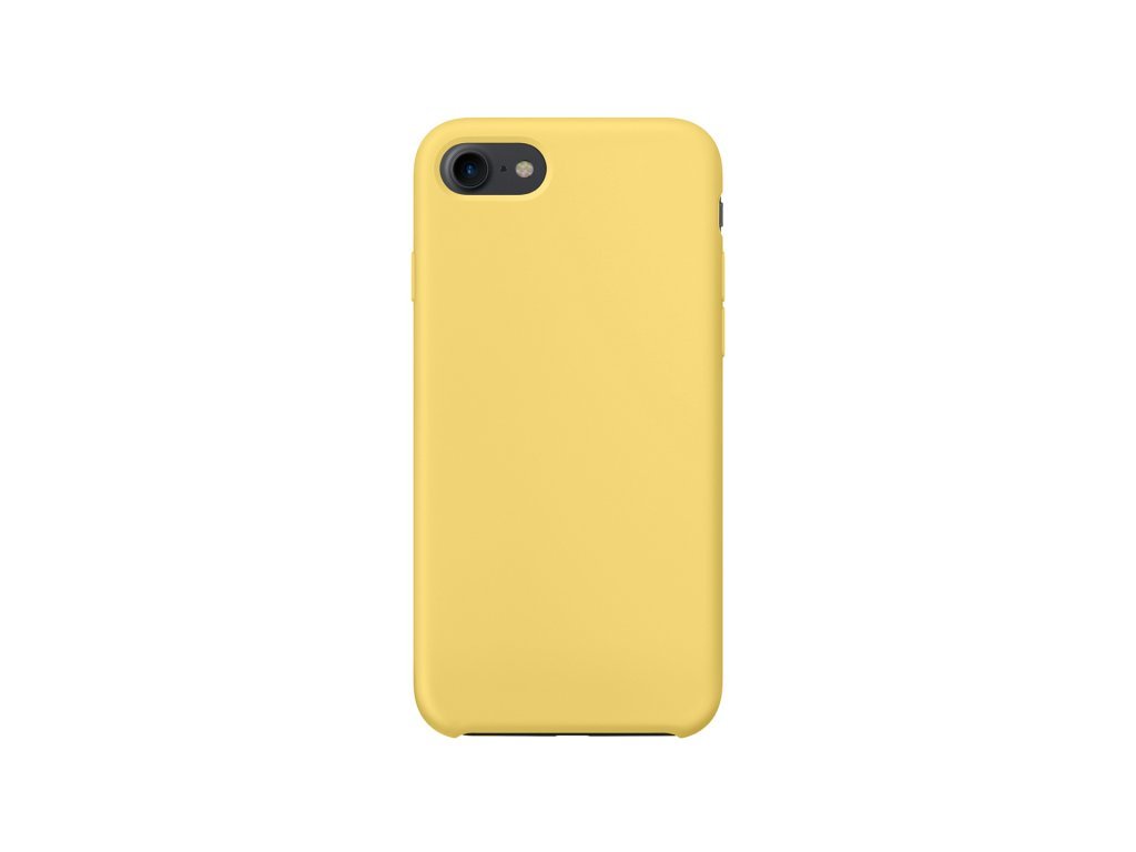 Silikonový kryt - pro iPhone 7/8/SE2020/SE2022 - Žlutá