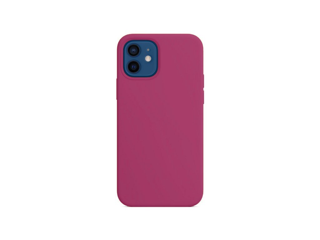 Silikonový kryt - MagSafe - iPhone 12/12 Pro - Růžový