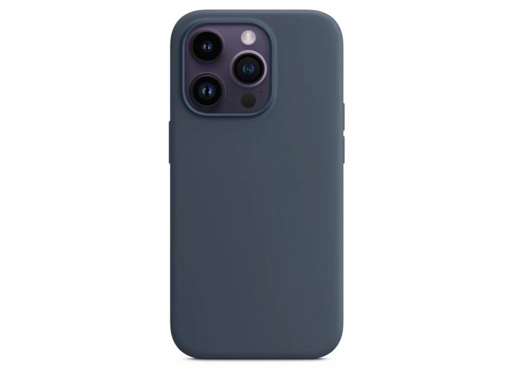Silikonový kryt - MagSafe - iPhone 14 Pro - Tmavě Modrý