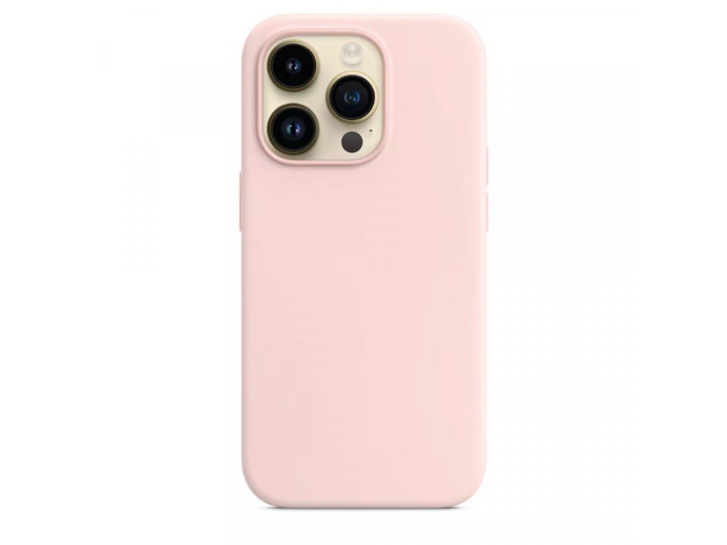 Silikonový kryt - MagSafe - iPhone 14 - Růžový