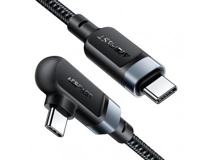 Nabíjecí a datový kabel 100W (20V/5A) ~ AceFast C5-03 ~ USB-C/USB-C 2m MFi - Tmavě Šedá