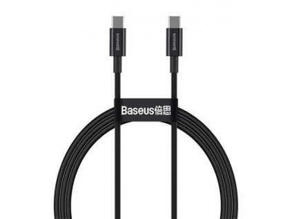 Nabíjecí kabel - Baseus - CATYS-C01 - USB-C na USB-C - 100W - 2m - Černý