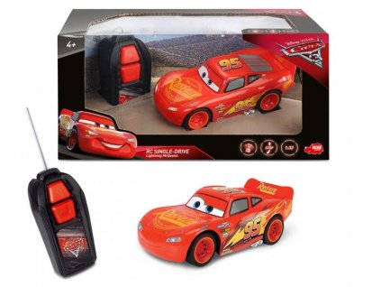 Auto Dickie RC Cars 3 Blesk McQueen Single Drive 1:32, 1kan