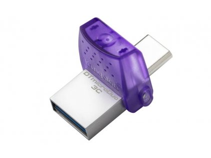 KINGSTON 256GB DataTraveler microDuo 3C 200MB/s dual USB-A + USB-C