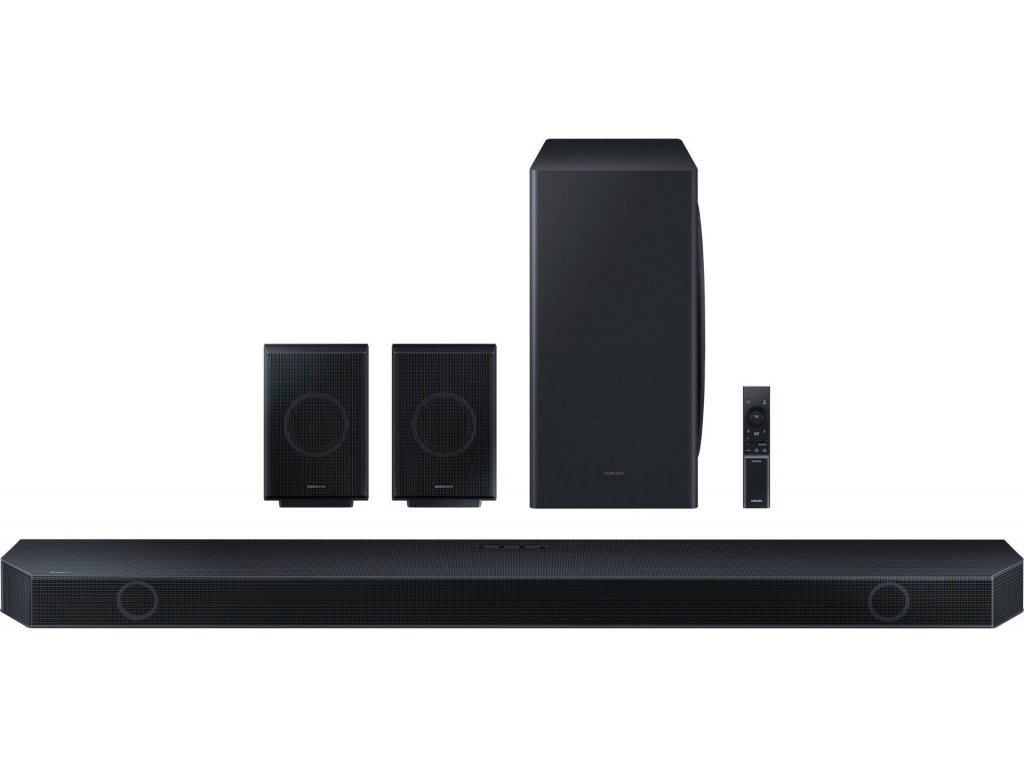 Soundbar Samsung HW-Q935B / 540 W / vč. bezdrátového subwooferu / Bluetooth / černá / POŠKOZENÝ OBAL