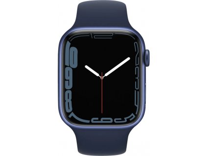 Chytré hodinky Apple Watch Series 7 / 45 mm / 32 GB / GPS / Blue / ZÁNOVNÍ