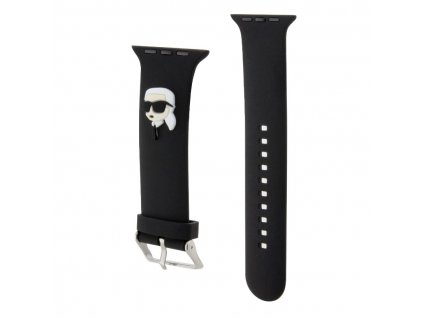 Karl Lagerfeld Karl Head NFT Řemínek pro Apple Watch - Černý