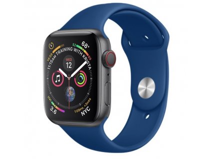 Jednobarevný řemínek na Apple Watch - Plain Blue (výprodej)
