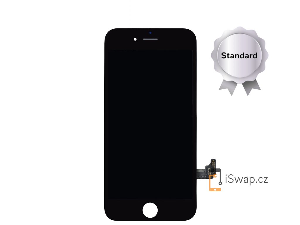 LCD displej STANDARD černý pro Apple iPhone 8