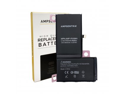 Náhradní baterie Ampsentrix pro iPhone Xs Max.