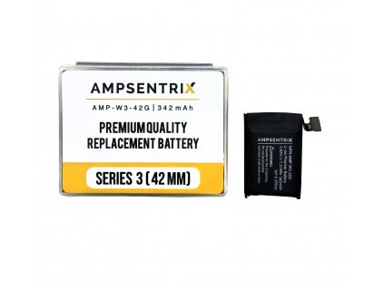 Baterie Ampsentrix 342mAh 3.82V pro Apple Watch 3 42mm