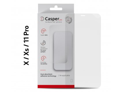 Tvrzené sklo CASPER Pro pro iPhone X, Xs, 11 Pro