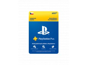 ESD CZ - PlayStation Store el. peněženka - 650 Kč