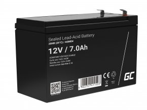 Baterie 12V AGM, kapacita: 7Ah, 7.2Ah, 8Ah, 8.5Ah, 9Ah, 10Ah (Kapacita 7Ah)