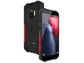 Oukitel WP12 Red odolný telefon, 5,45" HD, 4GB+32GB, DualSIM, 4G, 4000 mAh, IP68, MIL-STD-810G