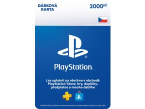 ESD CZ - PlayStation Store el. peněženka - 2000 Kč