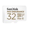 SanDisk Max Endurance/micro SDHC/32GB/100MBps/UHS-I U3 / Class 10/+ Adaptér