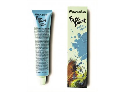  Fanola Free Paint farba na vlasy Pure Aqua-svetlo modrá 60 ml