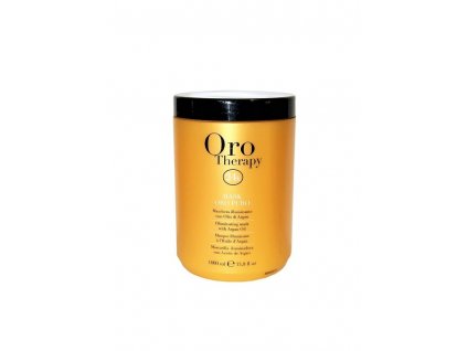 Fanola Oro Therapy mask - regeneračná maska na vlasy s 24k zlatom 1000 ml