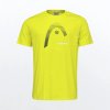 club carl t shirt junior yellow